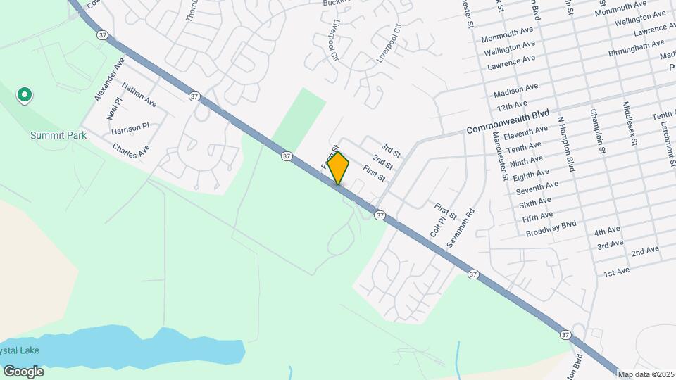 Paramount Apartments & Townhomes Map and Location Details