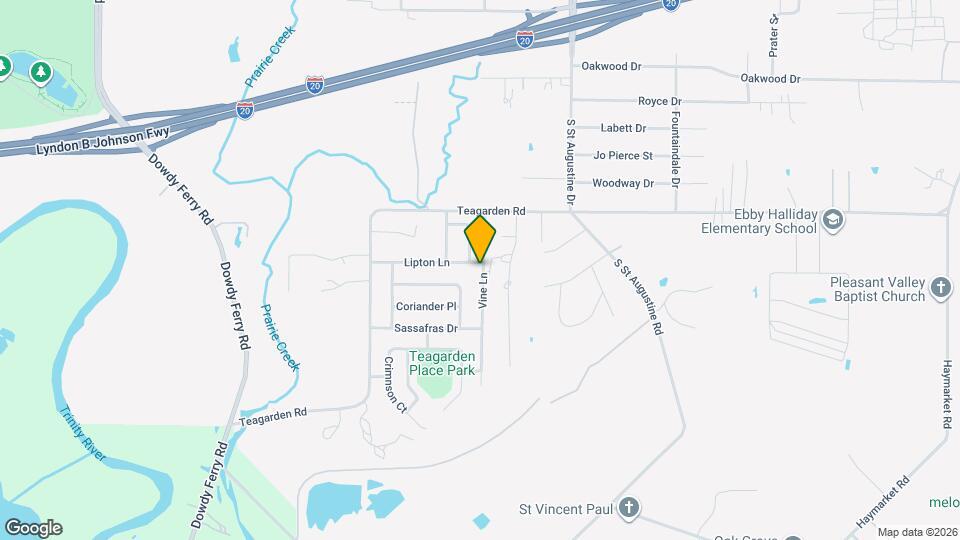 9444 Lipton Ln Map and Location Details