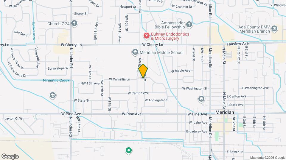 1219 NW 7th St Map and Location Details