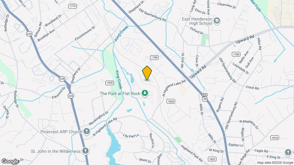 242 Highland Golf Dr Map and Location Details