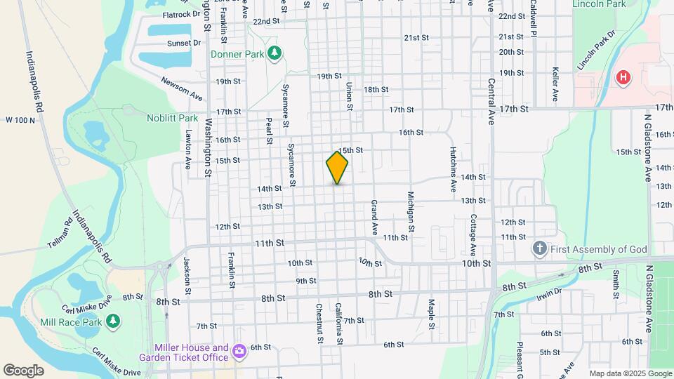 1013 14th St Map and Location Details