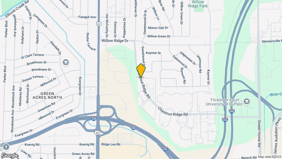 116 Chestnut Ridge Rd Map and Location Details