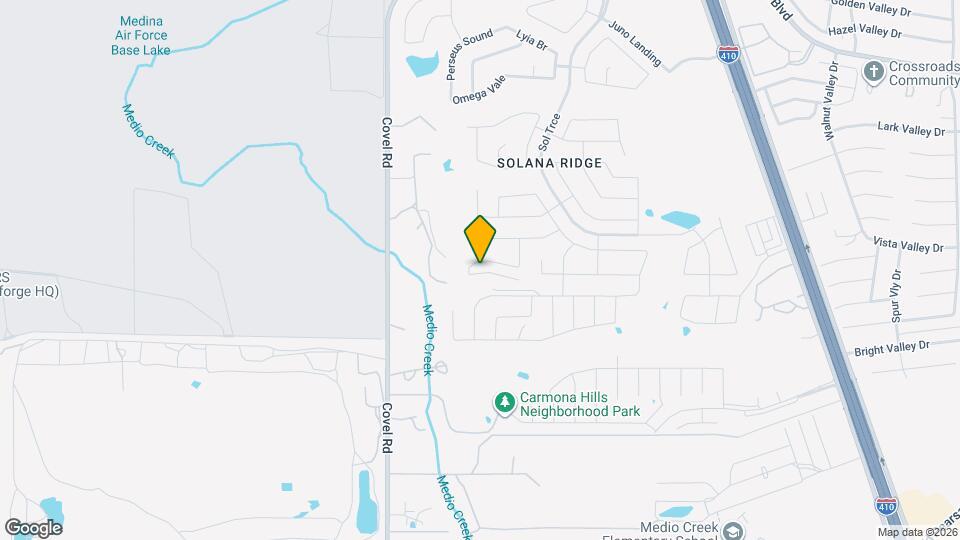 7350 Sky Blue Bend Map and Location Details