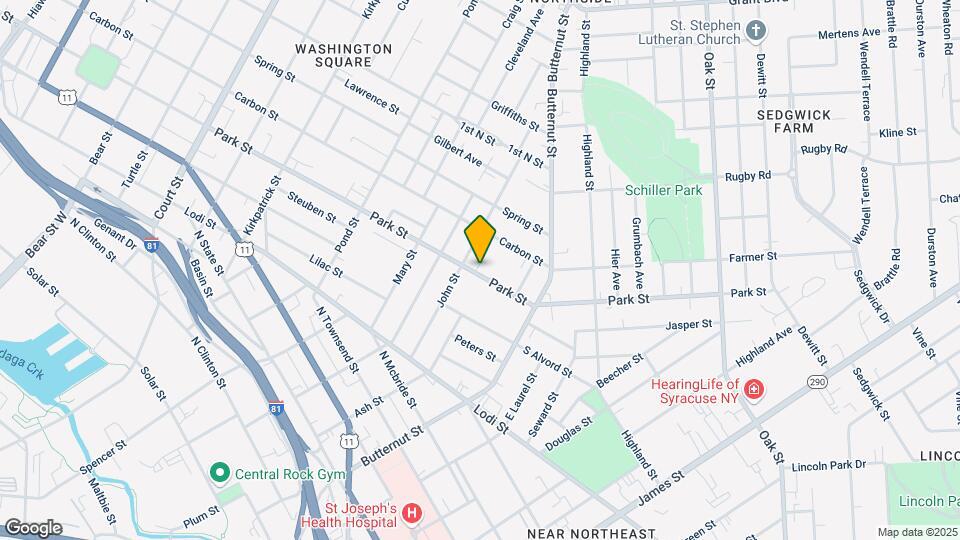 826 Park St Mapa y Detalles de la Ubicación