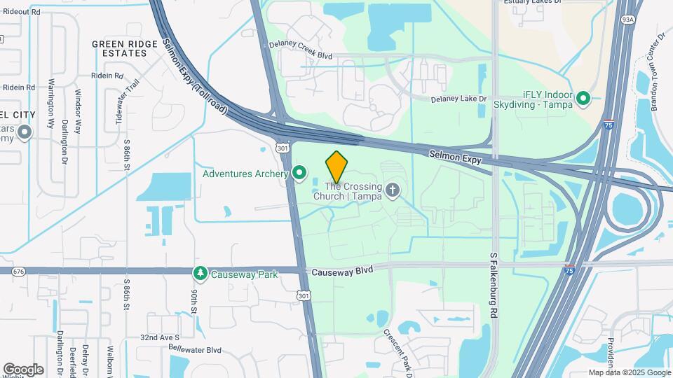 9918 Courtney Palms Blvd Map and Location Details