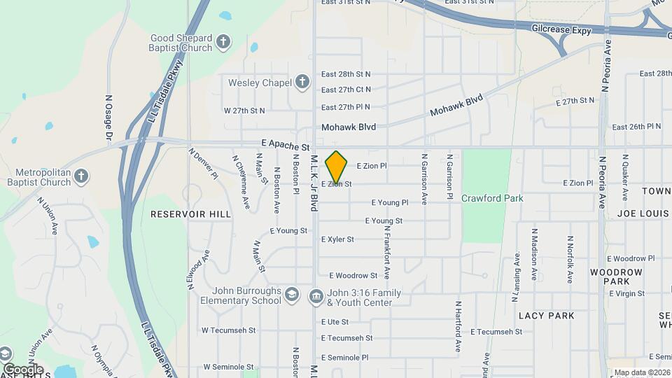 230 E Zion St Map and Location Details