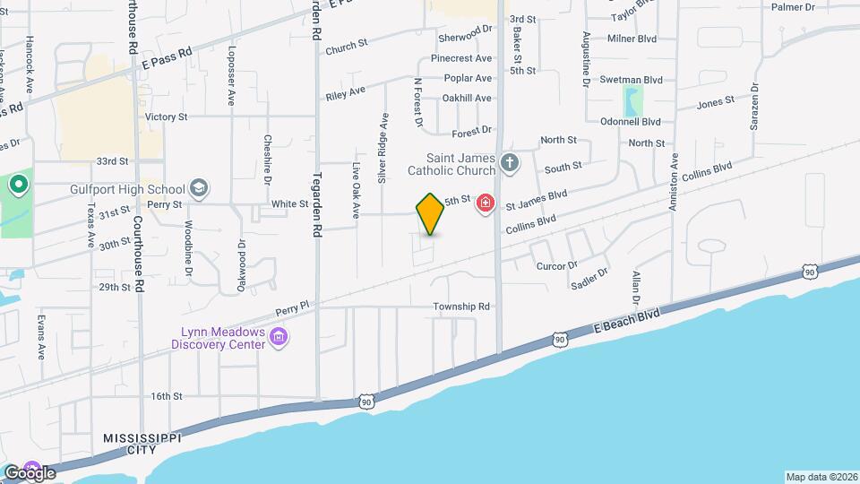 1012 Middle Ln Map and Location Details