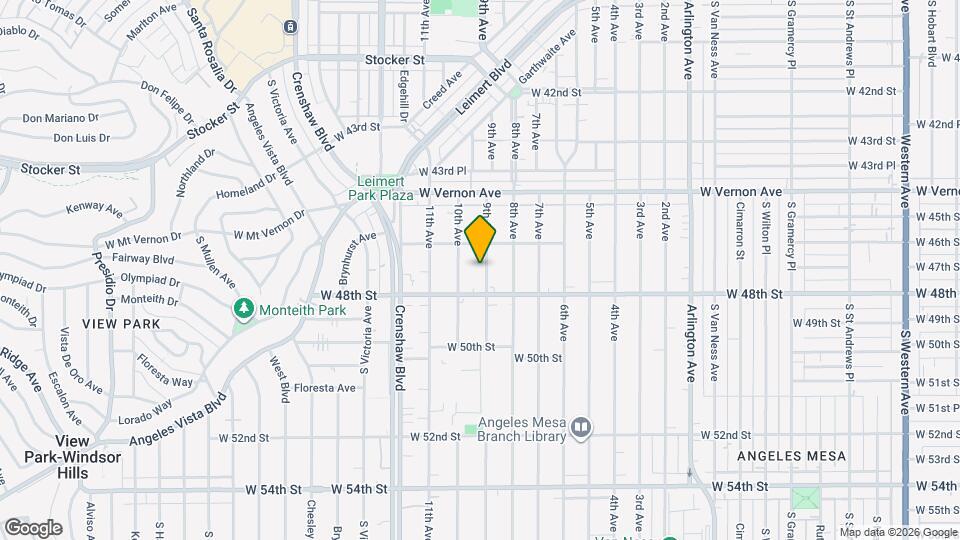 4701 9th Ave Mapa y Detalles de la Ubicación