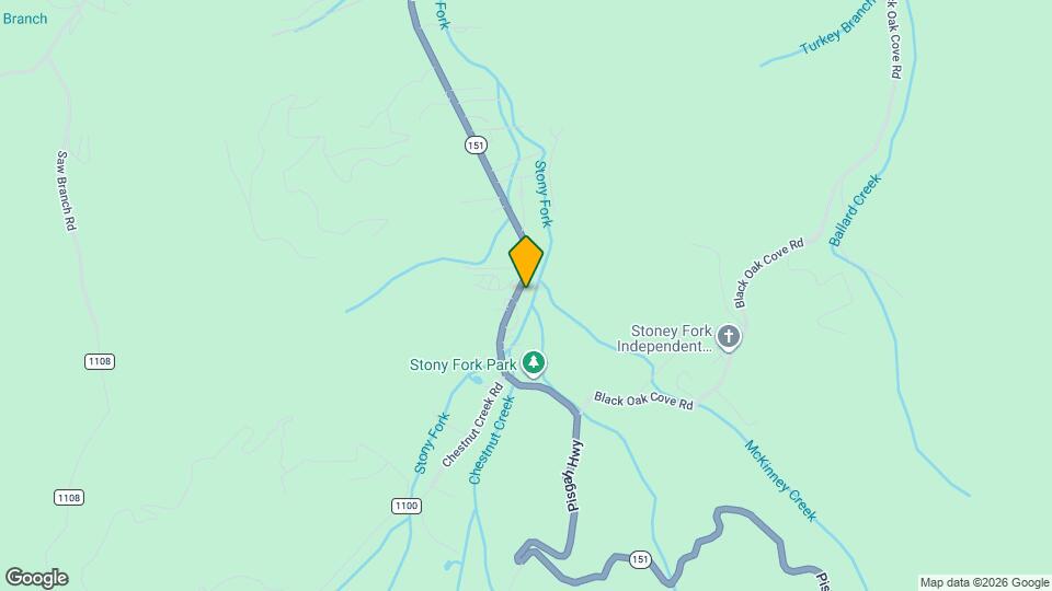 2143 Pisgah Hwy Map and Location Details