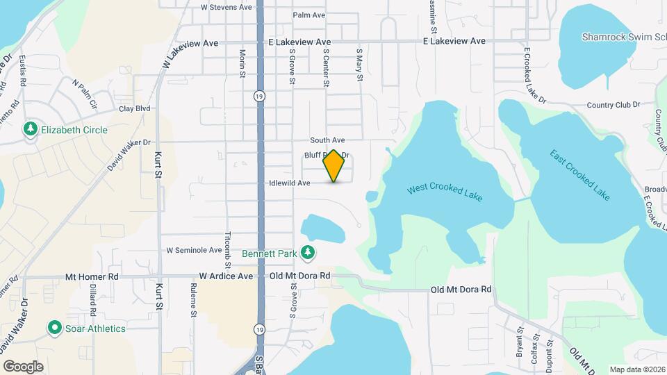 408 Idlewild Ave Map and Location Details