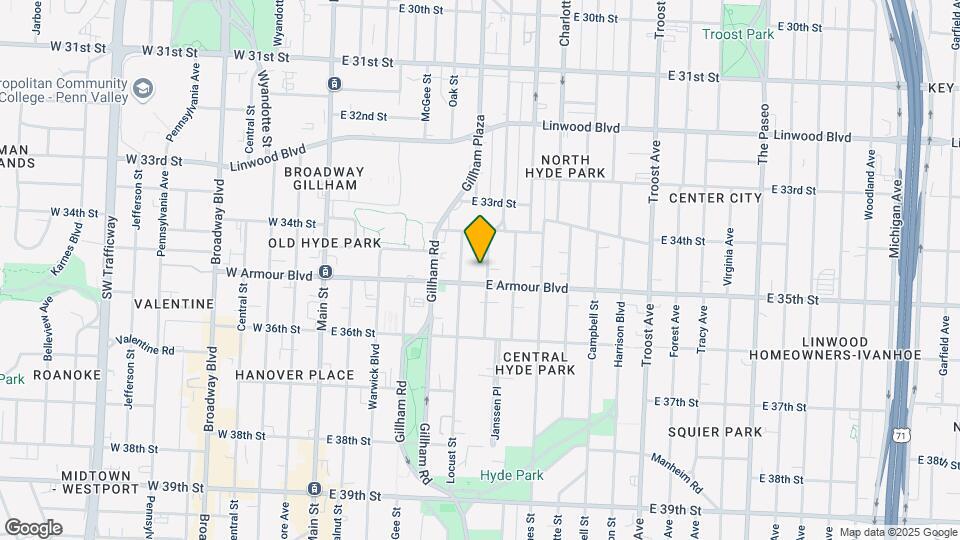 520 East Mapa y Detalles de la Ubicación