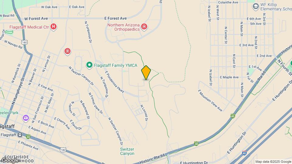 1120 N Hemlock Way Map and Location Details