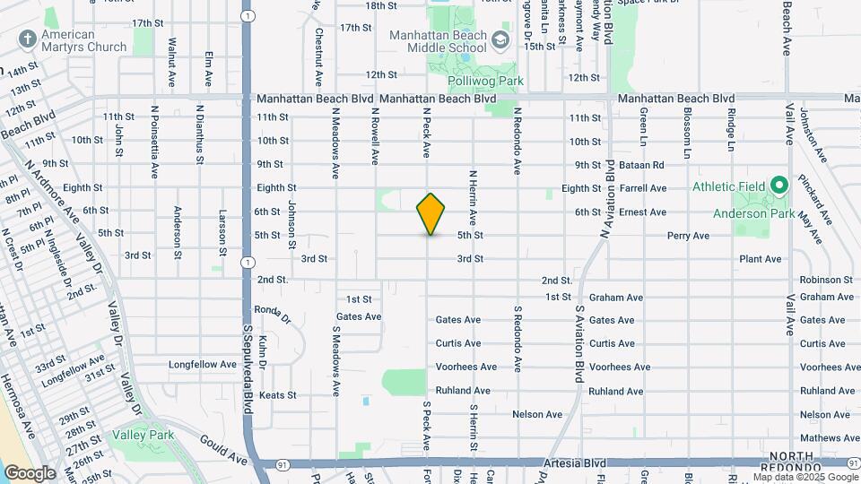 1500 5th St Map and Location Details