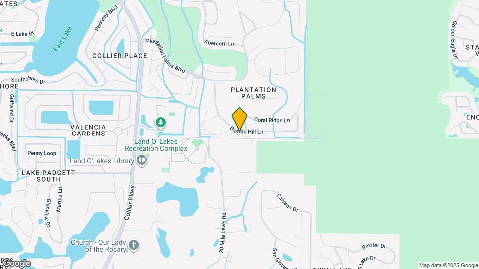 3009 Banyan Hill Ln Map and Location Details