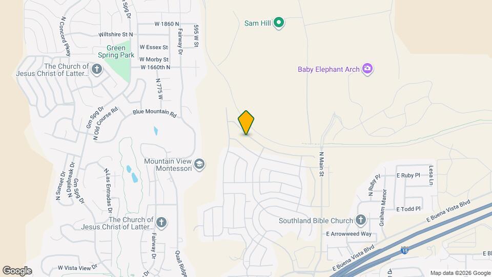 361 Camino Borde Map and Location Details