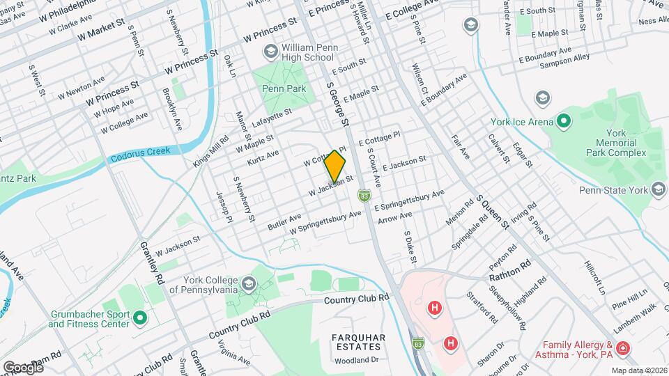 50 W Jackson St Map and Location Details