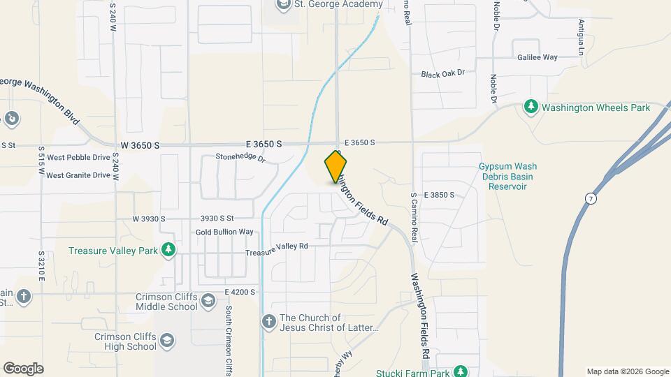 569 E Steeplechase Rd Map and Location Details