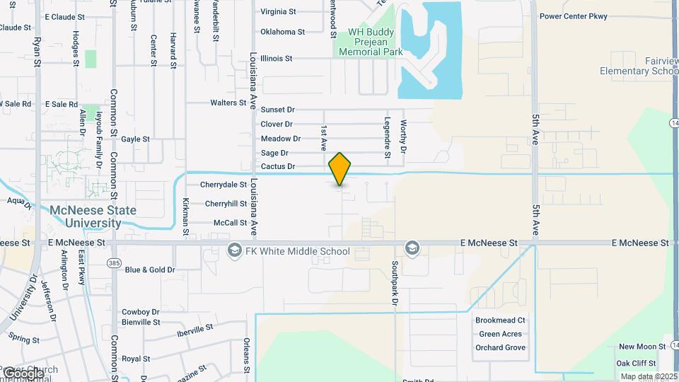 4446 Brown St, Unit #1 Map and Location Details