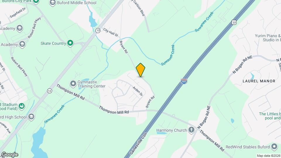 4660 Bryant Rd Map and Location Details