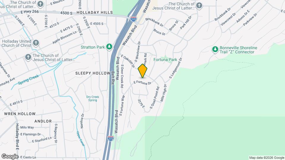 3281 E Fortuna Dr Map and Location Details