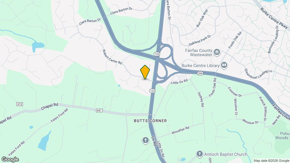 11093 Robert Carter Rd Map and Location Details