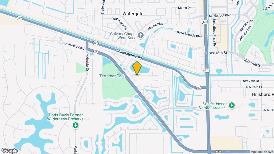 6504 NW 78th Pl Map and Location Details