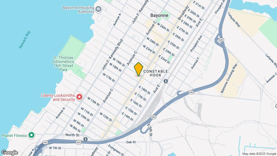 417 Broadway Map and Location Details