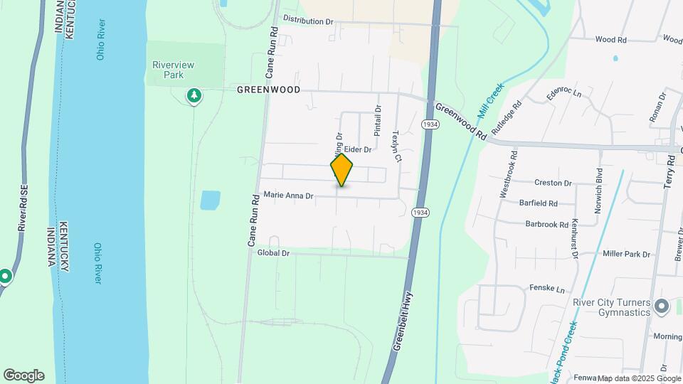 7521 Blue Wing Dr Map and Location Details