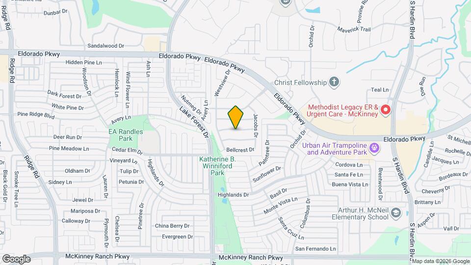 4519 Green Meadow Dr, Unit 208 Map and Location Details