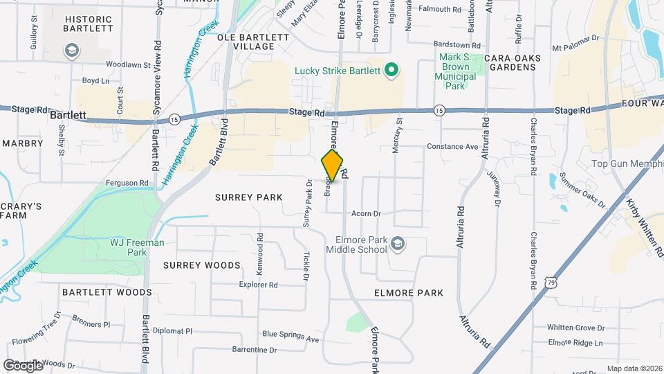 2760 Bragg Ln Map and Location Details