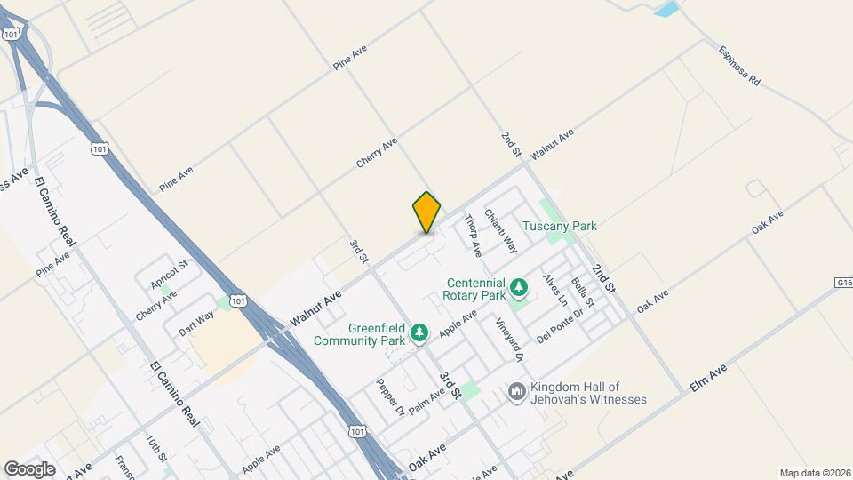 Greenfield Commons Mapa y Detalles de la Ubicación