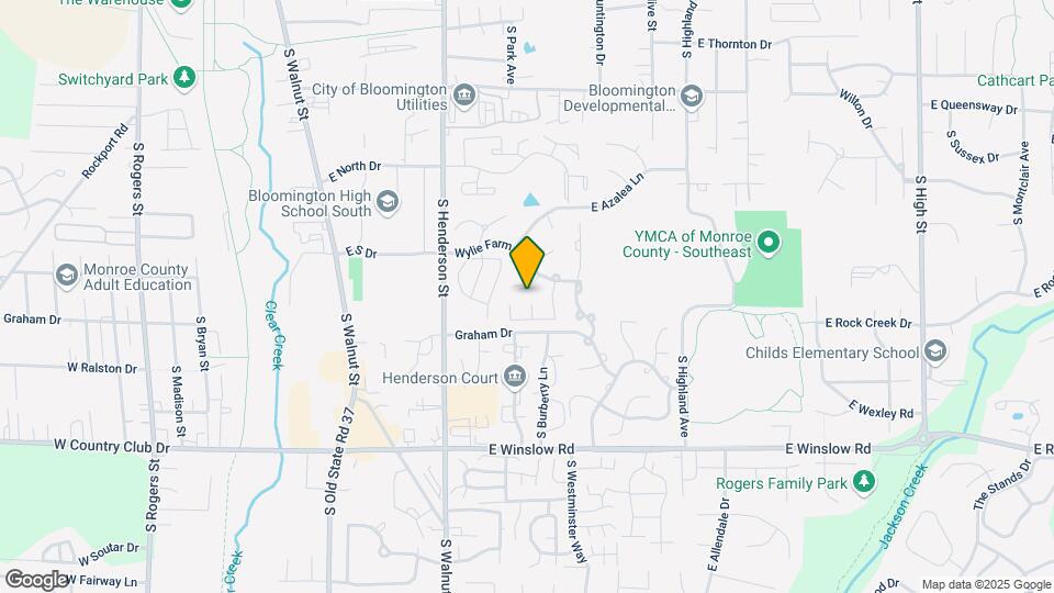 2210 S Laurelwood Cir Mapa y Detalles de la Ubicación