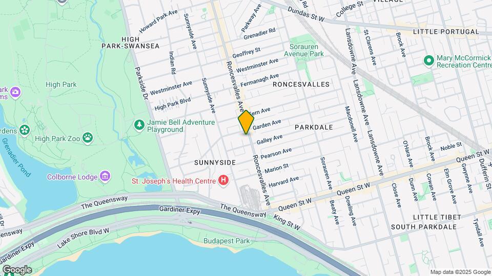 130-132 Roncesvalles Ave Map and Location Details
