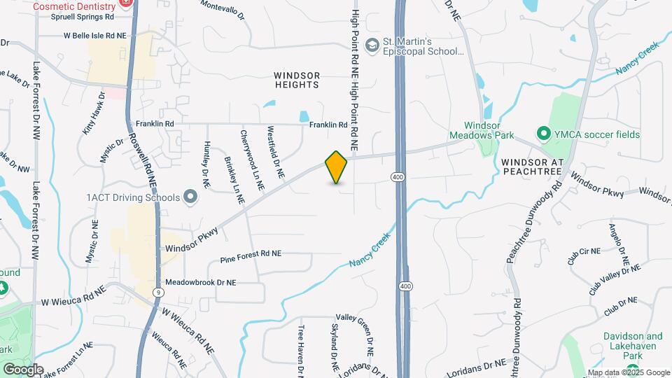 550 High Point Ln Map and Location Details