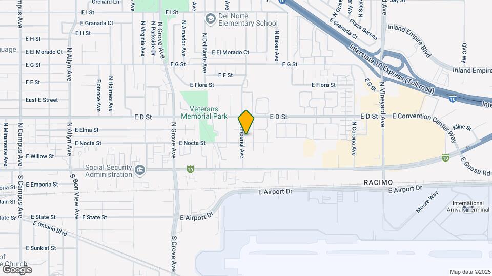 1401 E Nocta St Map and Location Details