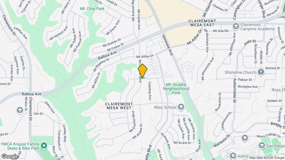 3995 Mt Everest Blvd Map and Location Details