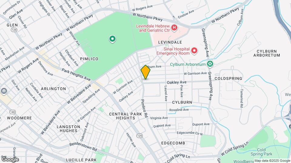 2854 Oakley Ave Map and Location Details