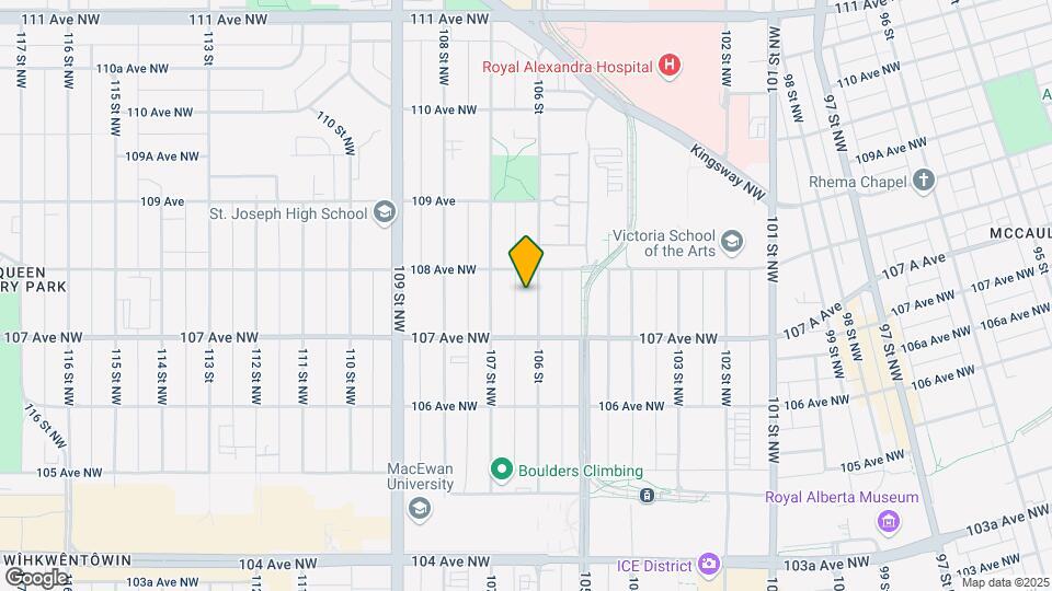 10734 106th St NW Map and Location Details