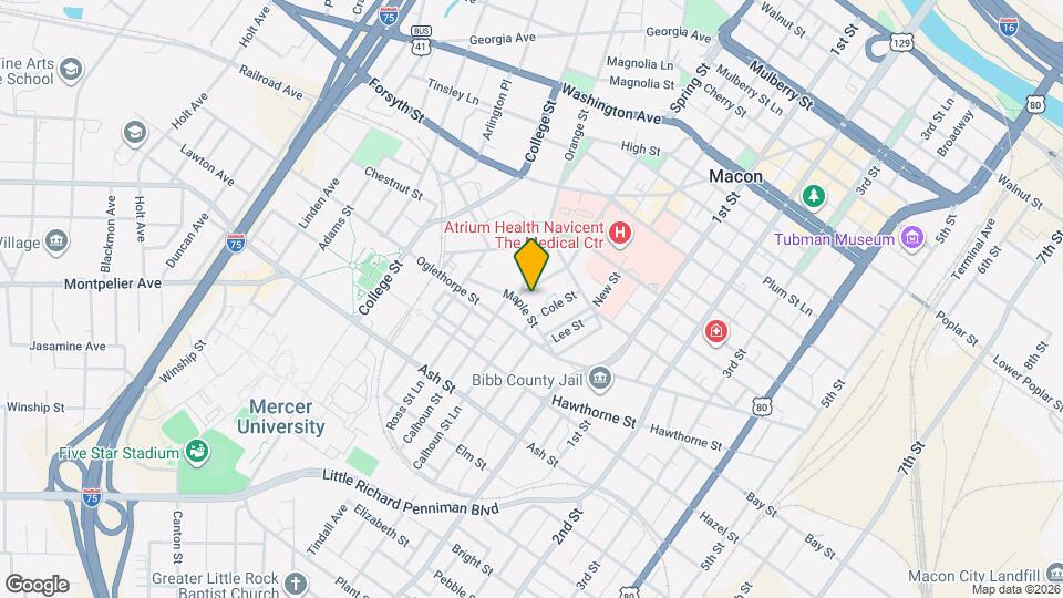 983 Maple St, Unit 1 Mapa y Detalles de la Ubicación