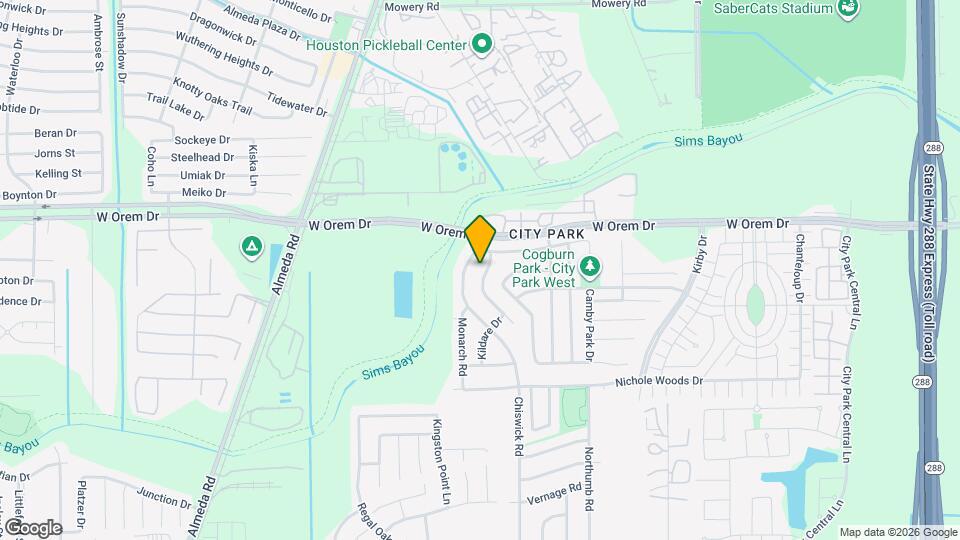 11718 Red Hummingbird Dr Map and Location Details