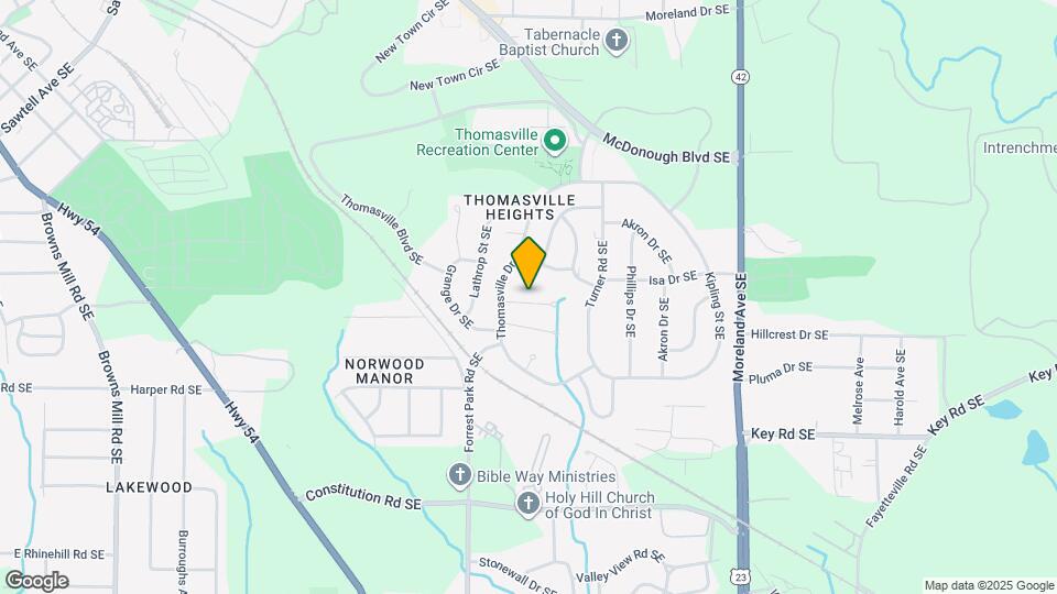 970 Billings Ave SE Map and Location Details