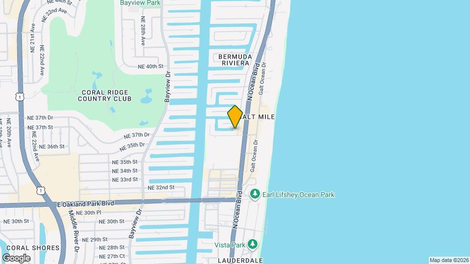 3333 NE 36th St Mapa y Detalles de la Ubicación
