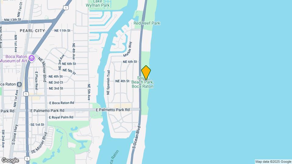 400 N Ocean Blvd Map and Location Details
