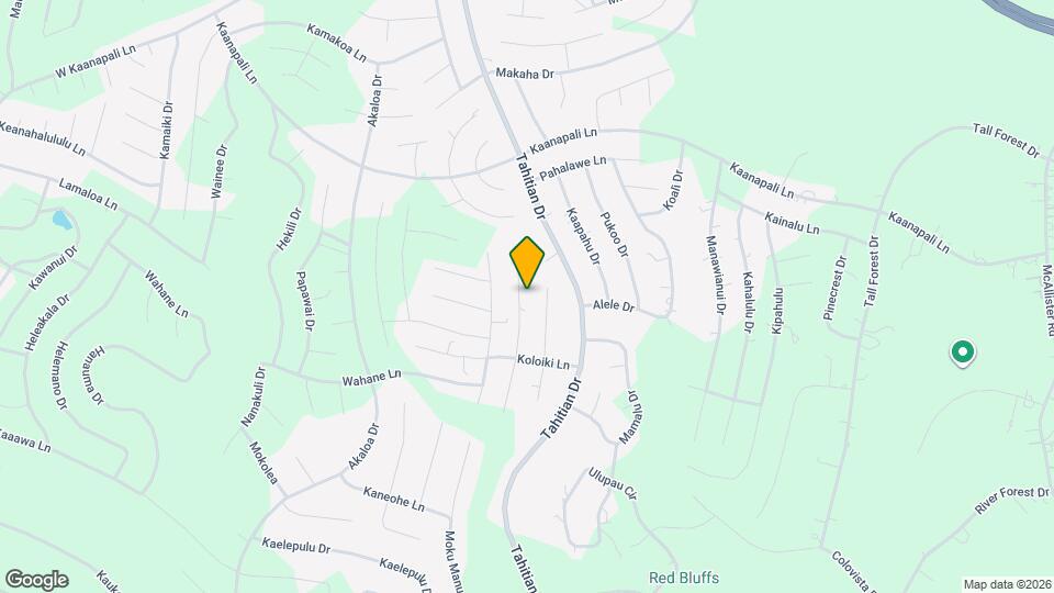 129 N Kaupo Dr Map and Location Details