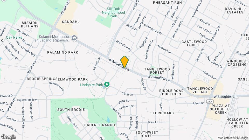 2801 W Slaughter Ln Map and Location Details