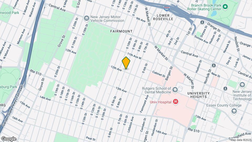 209 12th Ave Mapa y Detalles de la Ubicación