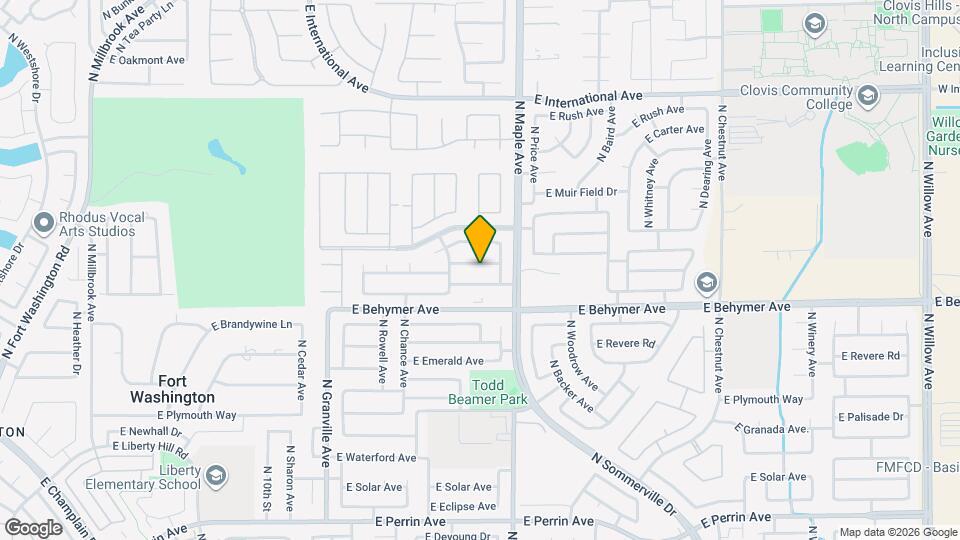 1923 E Desert Island Dr Map and Location Details