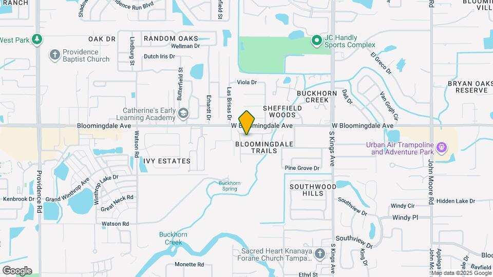 1417 Bloomingdale Trails Boulevard Map and Location Details