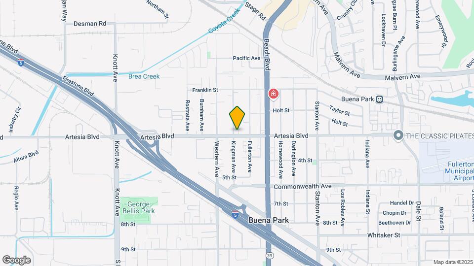 5962 Kingman Ave Map and Location Details