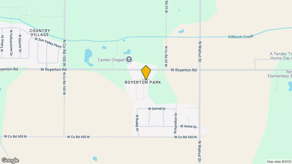 7989 N Royerton Park Dr Map and Location Details